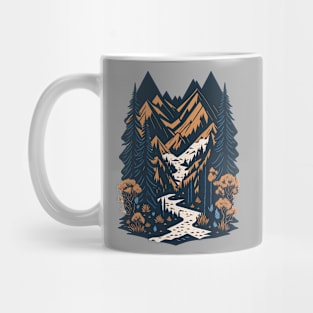 Back nature Mug